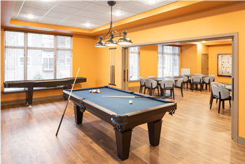 Billiards room